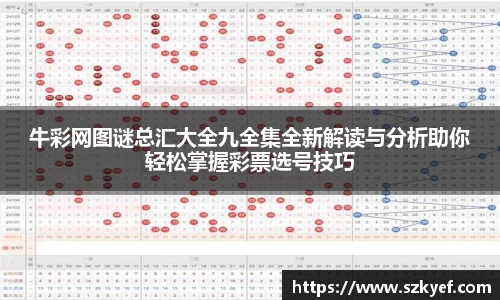 牛彩网图谜总汇大全九全集全新解读与分析助你轻松掌握彩票选号技巧
