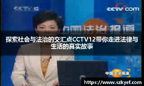 探索社会与法治的交汇点CCTV12带你走进法律与生活的真实故事